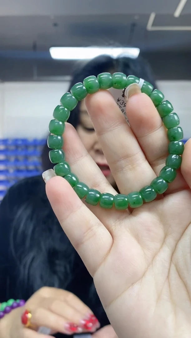 【闪购商品】和田玉手串未镶嵌多样性发其一颜色微差