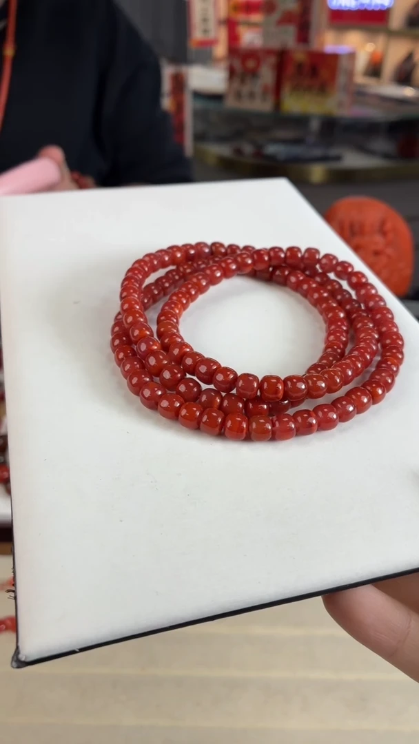 未镶嵌瓦西nxh老型多圈7+南红玛瑙（多样式发其一）