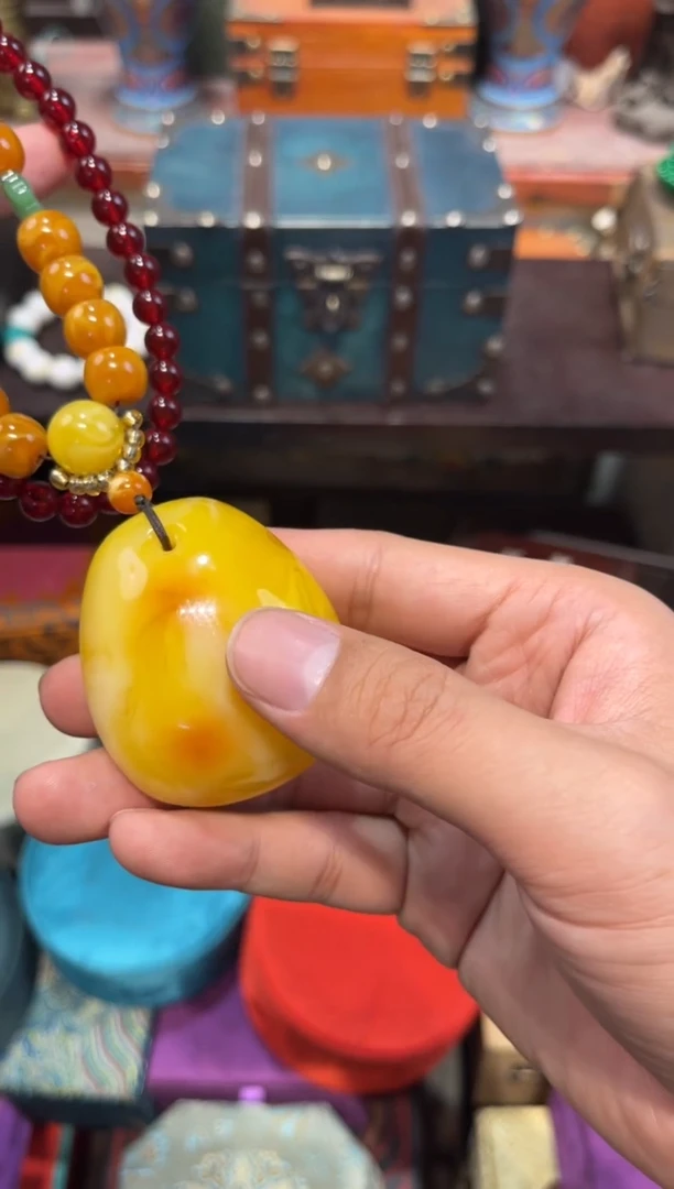 未镶嵌蜜蜡裸石R刘哥高端专属精品32