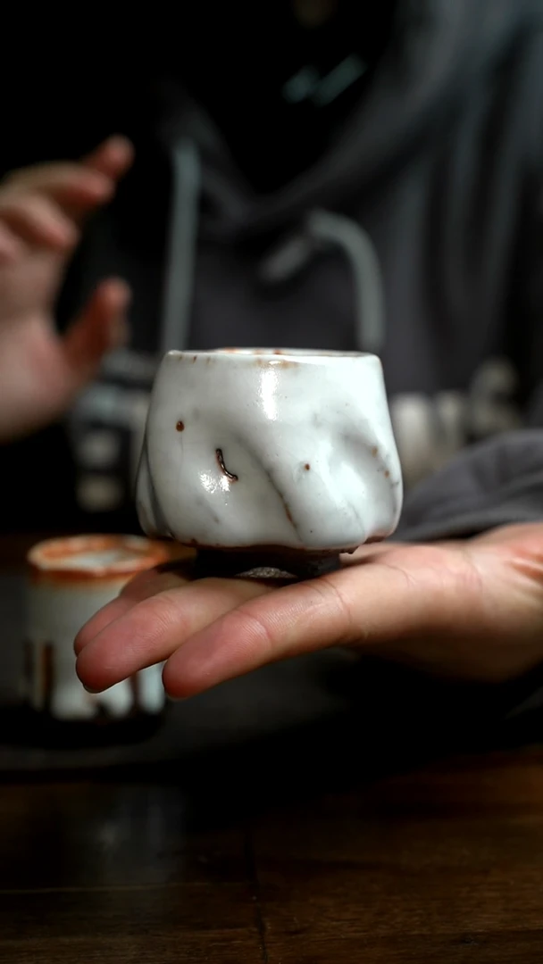 【闪购商品】全手工制作 志野杯