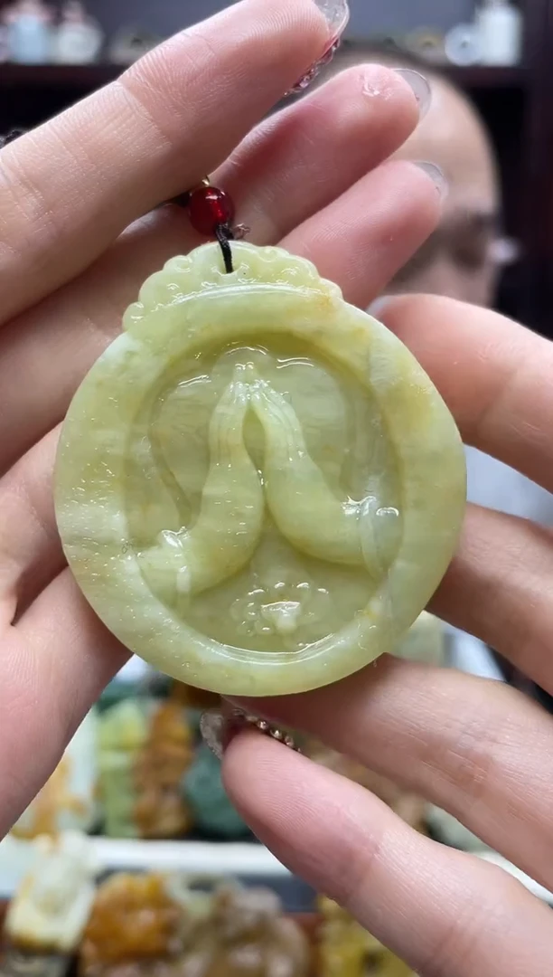 未镶嵌岫玉吊坠·