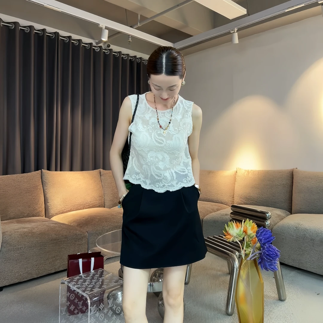 【高定私服】夏季休闲百搭半身裙短裙HQ36011