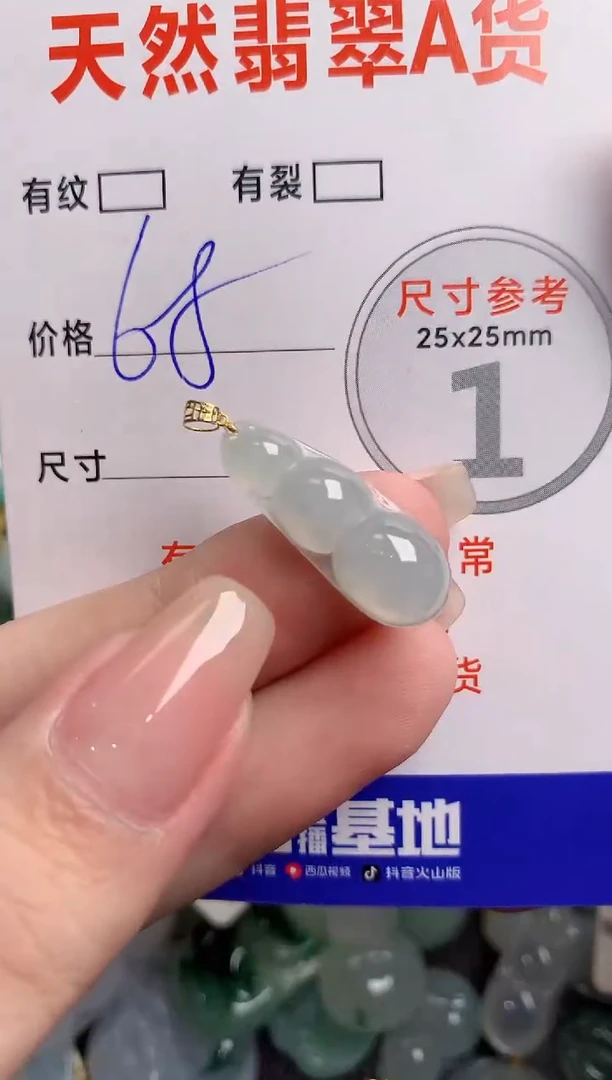 翡翠未镶嵌颈饰24000590