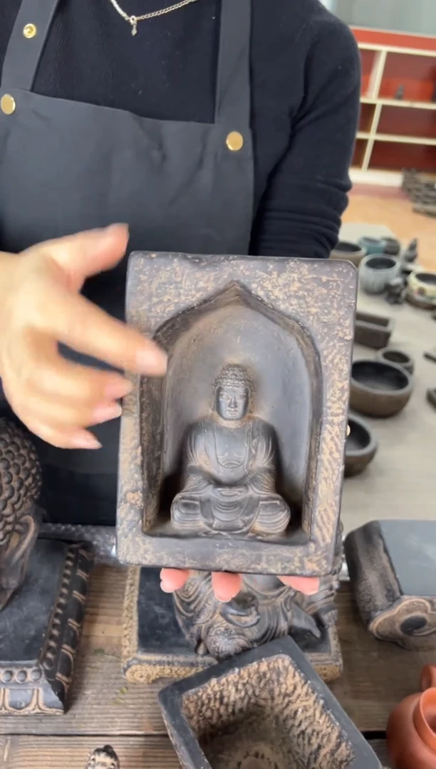 陶土【火山泥】佛龛