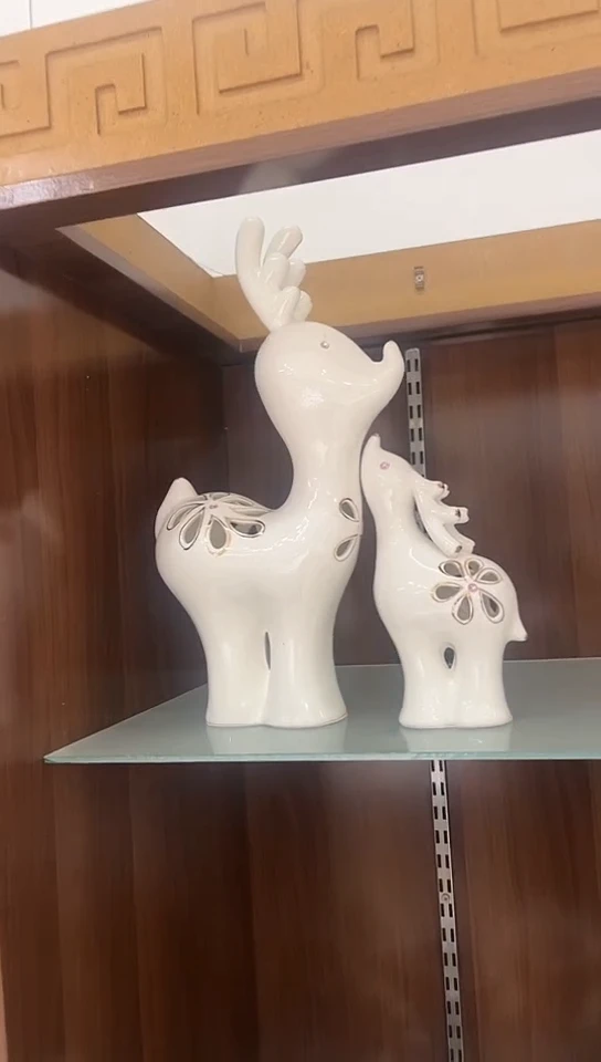 钛合金小鹿隆达骨瓷