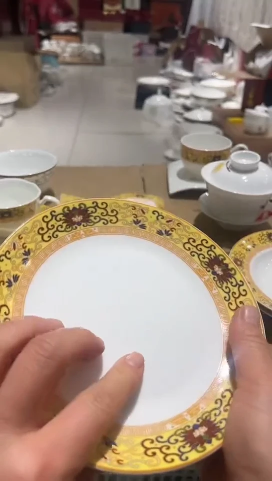 瓷6.5月光1个隆达骨瓷