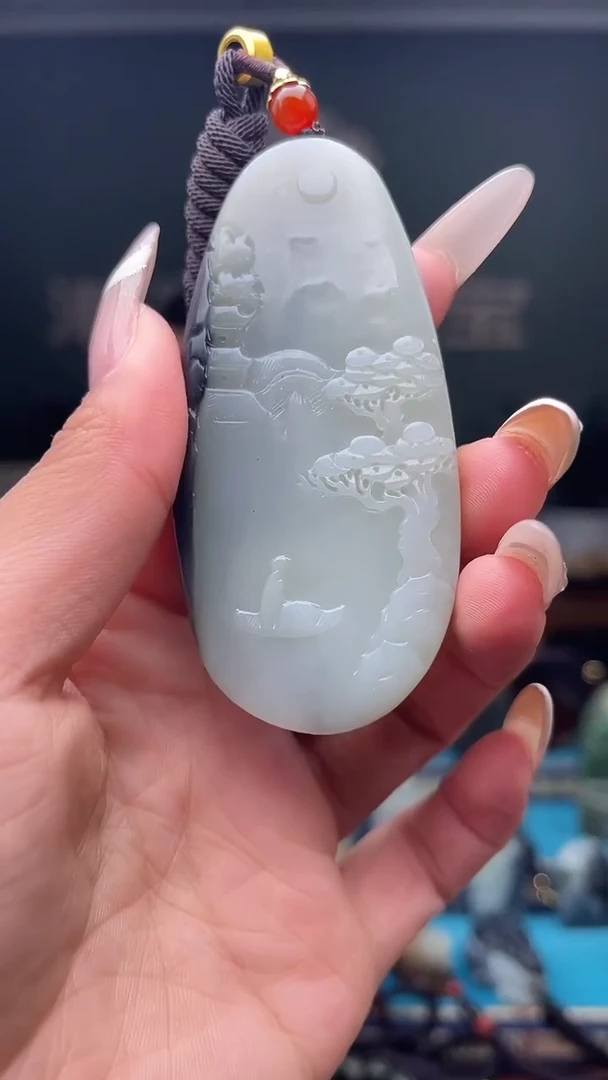 未镶嵌和田玉挂件1