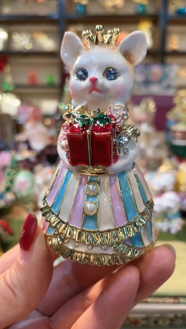 【闪购商品】精致珐琅彩首饰盒