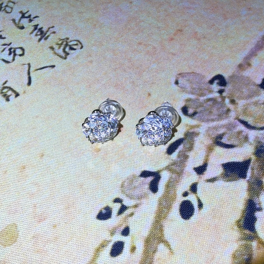 [南非甄选】 NFZX   LC-1396 DIY套链【玫瑰旋转耳钉