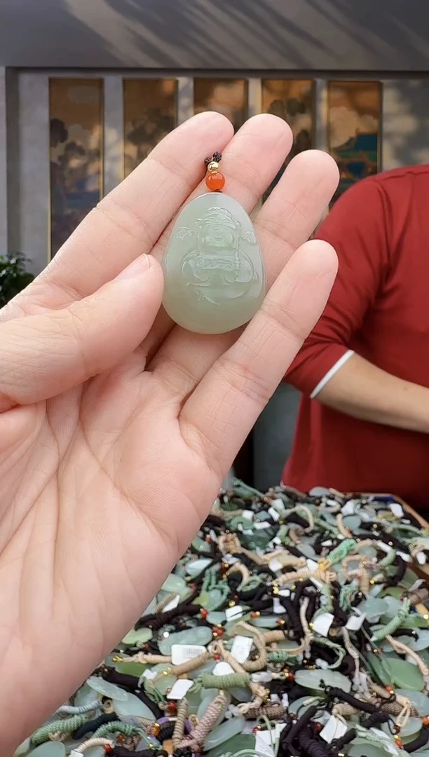 未镶嵌和田玉挂件拍一发一