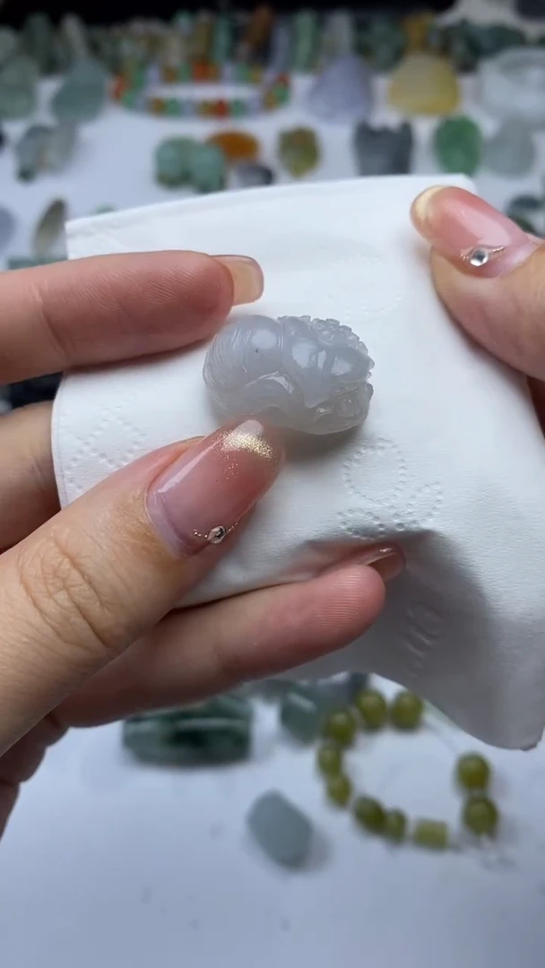 未镶嵌定制翡翠毛货定制不退不换