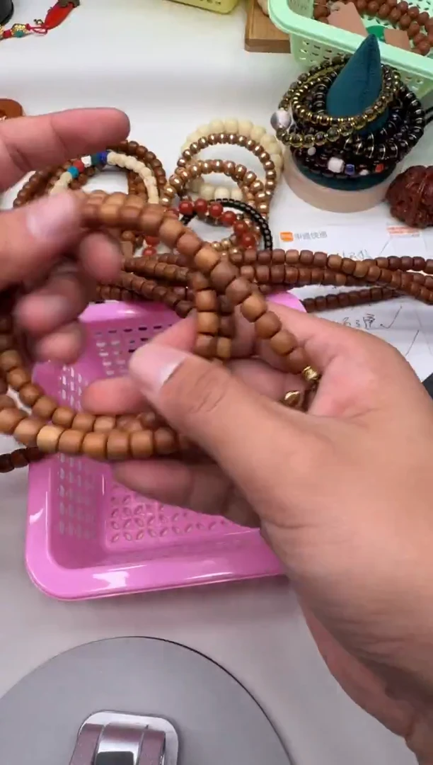 木质类带扣头带三标