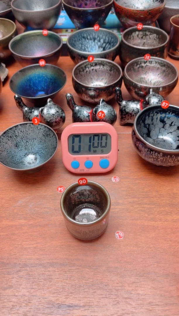 【闪购商品】茶盏90号建盏工匠茶器