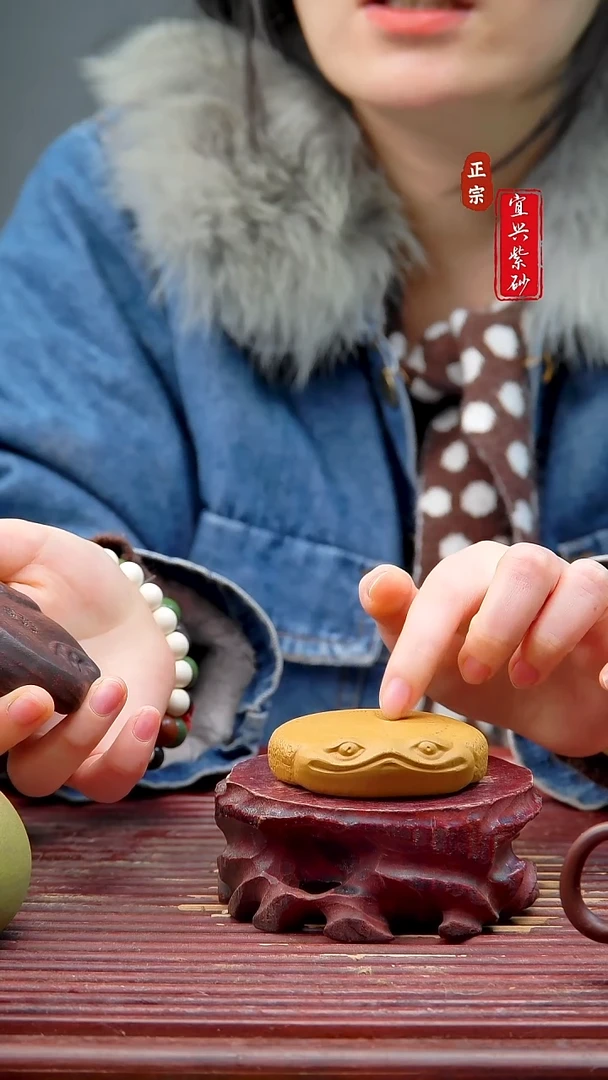 紫砂茶宠宜兴子紫砂摆件