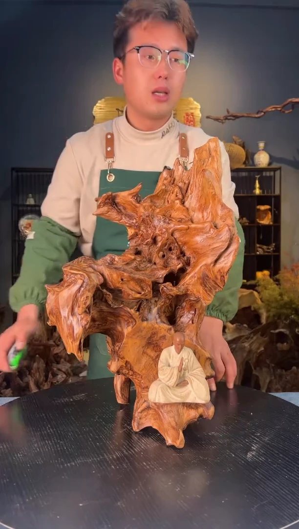 【闪购商品】木卢师傅根艺作品(不包含人物摆件）