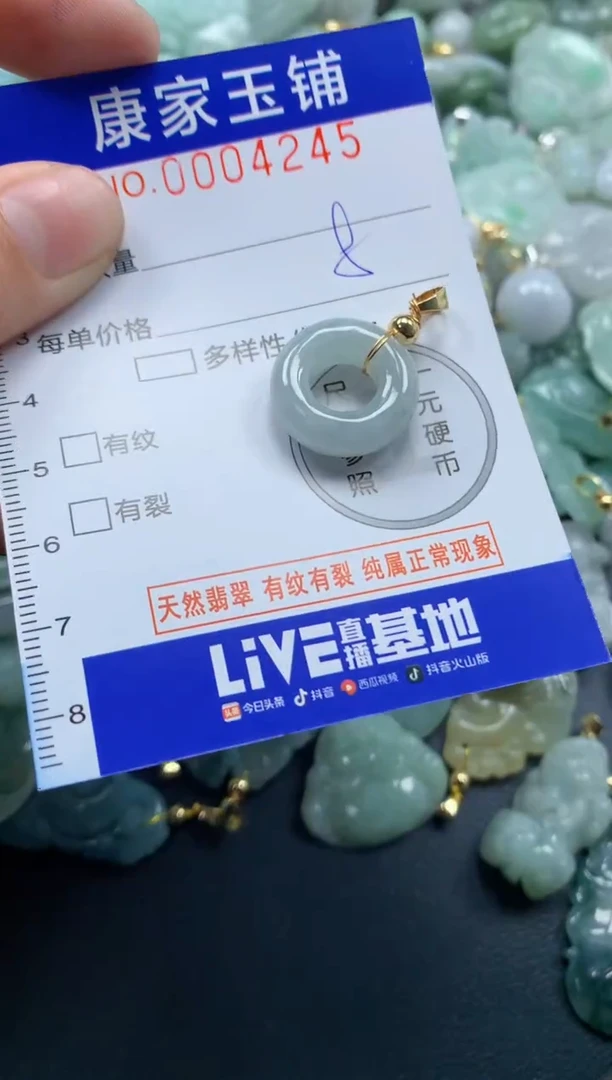 颈饰未镶嵌翡翠4245