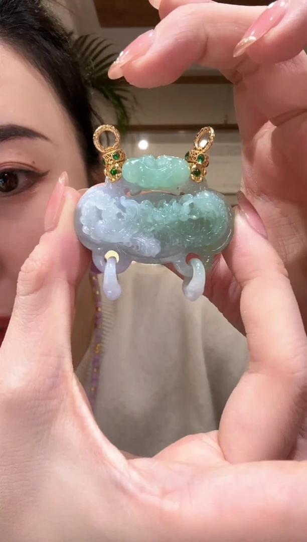 【闪购商品】翡翠颈饰未镶嵌国风