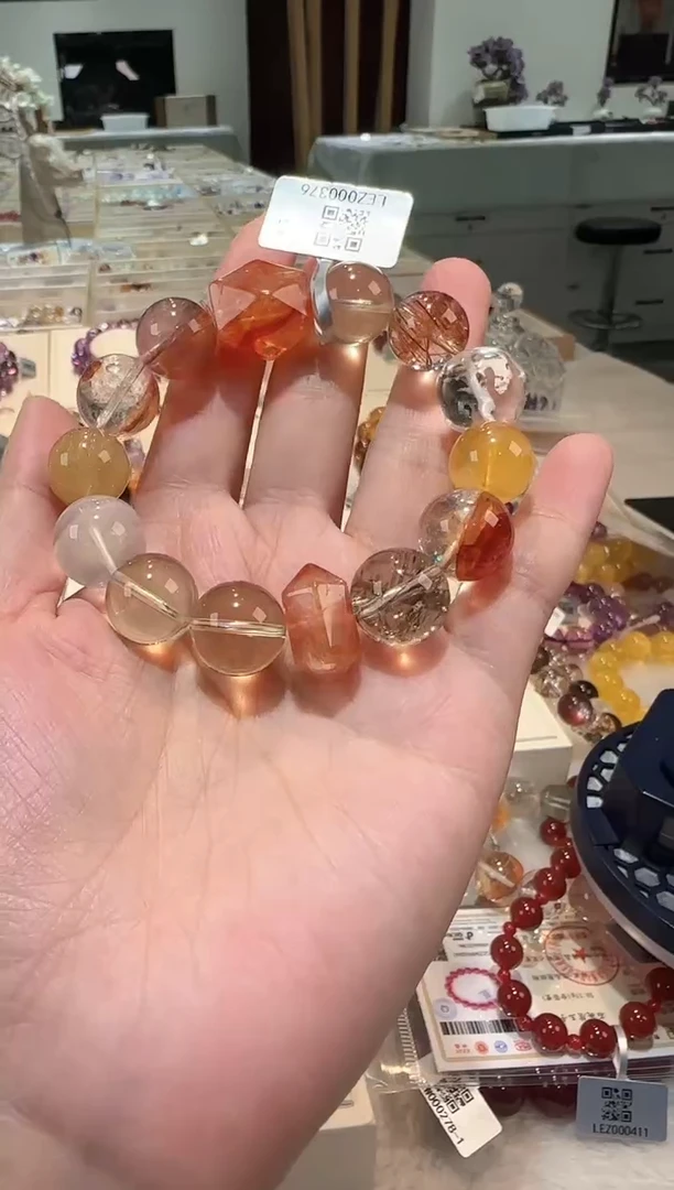 未镶嵌手链水晶手串