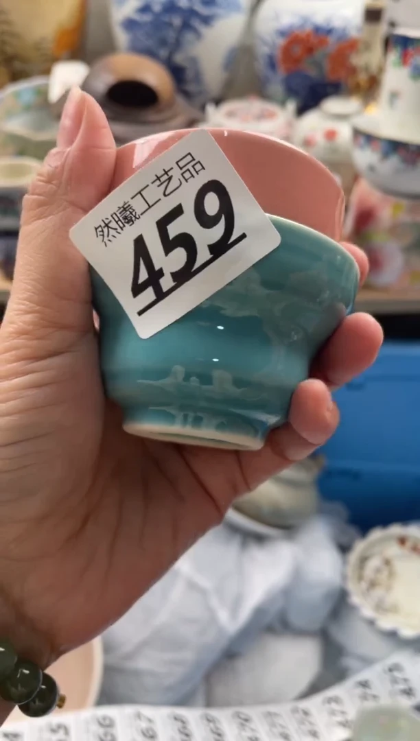 【闪购商品】瓷片459然曦海外工艺品。。。