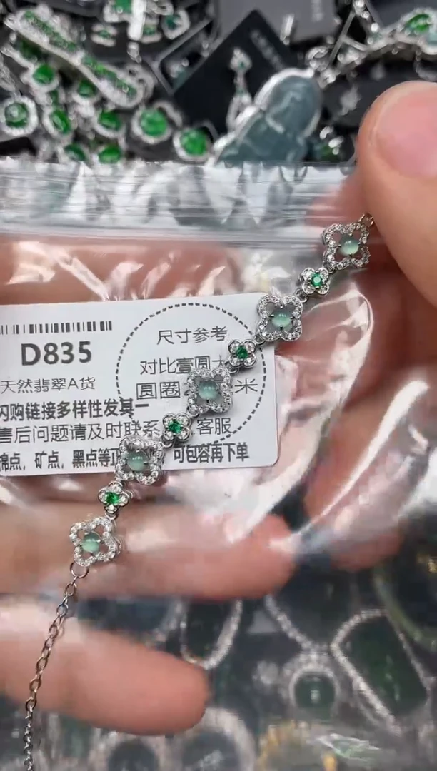 颈饰未镶嵌翡翠D835手链