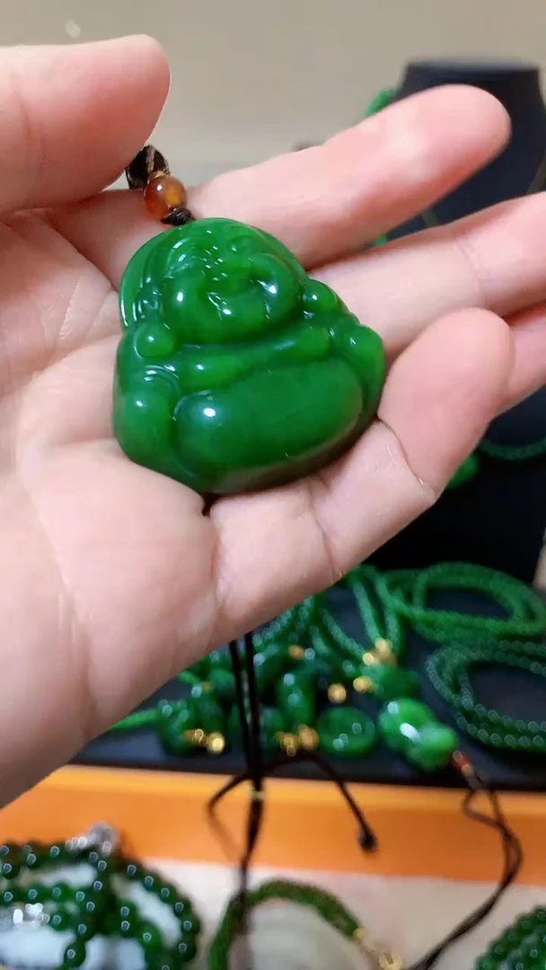 【闪购商品】和田玉（碧玉）项链未镶嵌40