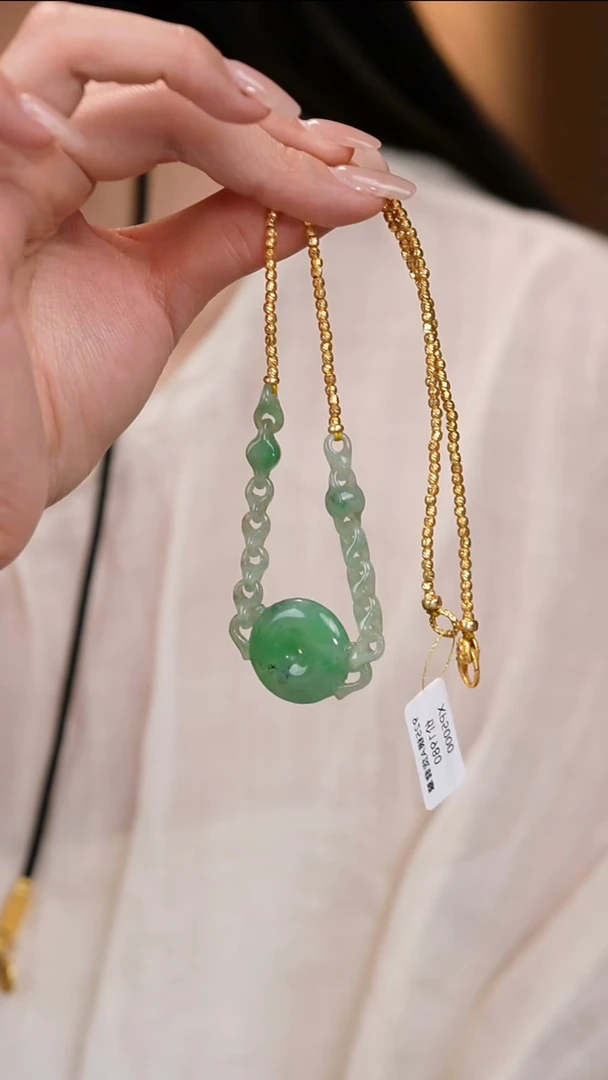 项链未镶嵌翡翠项链78