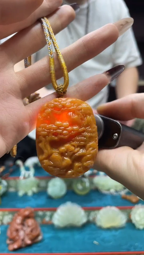 未镶嵌岫玉吊坠·多样性发货*拍一发一