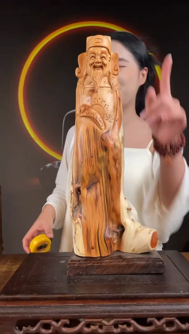 柏木（崖柏）手工摆件,先抢先得! 编号:195