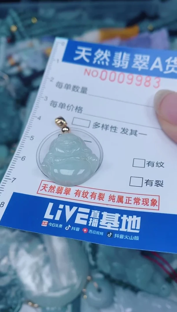 颈饰未镶嵌翡翠00009983