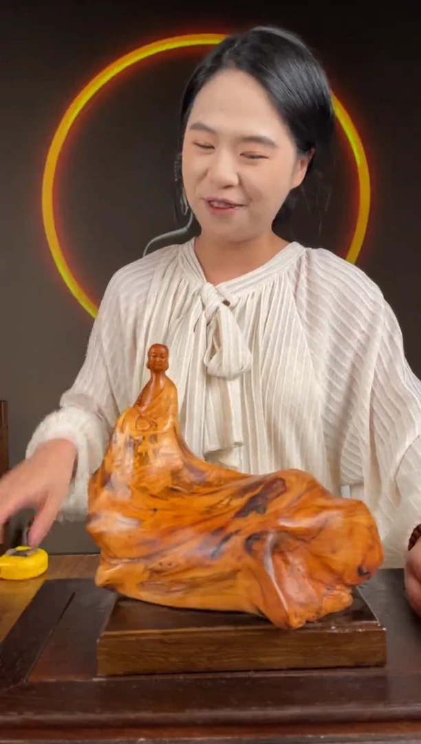 柏木（崖柏）手工摆件,先抢先得! 编号:64