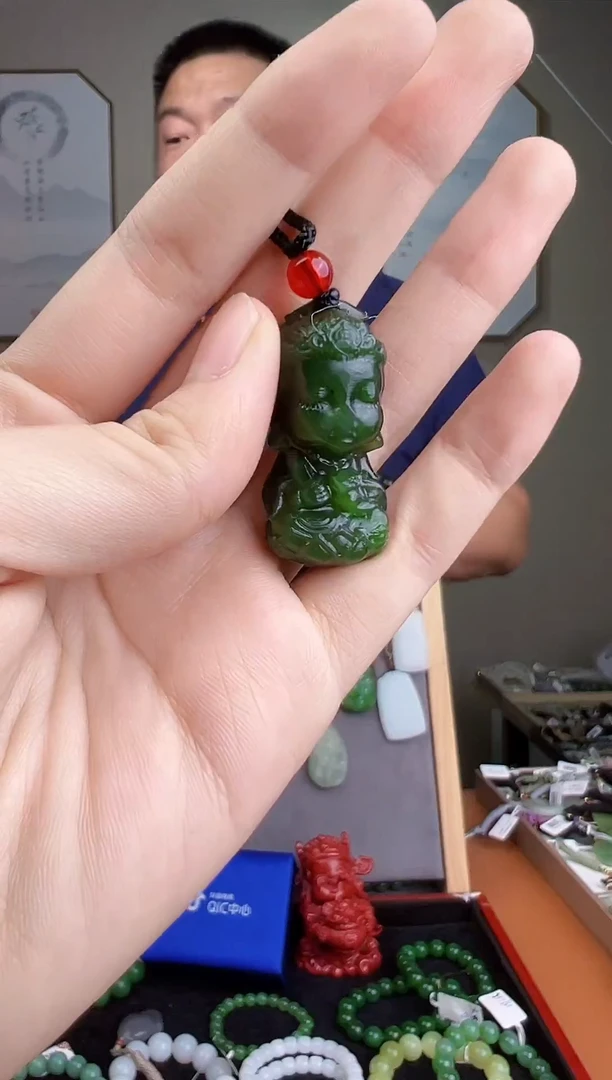 颈饰未镶嵌和田玉多样性发货 拍一单发一个