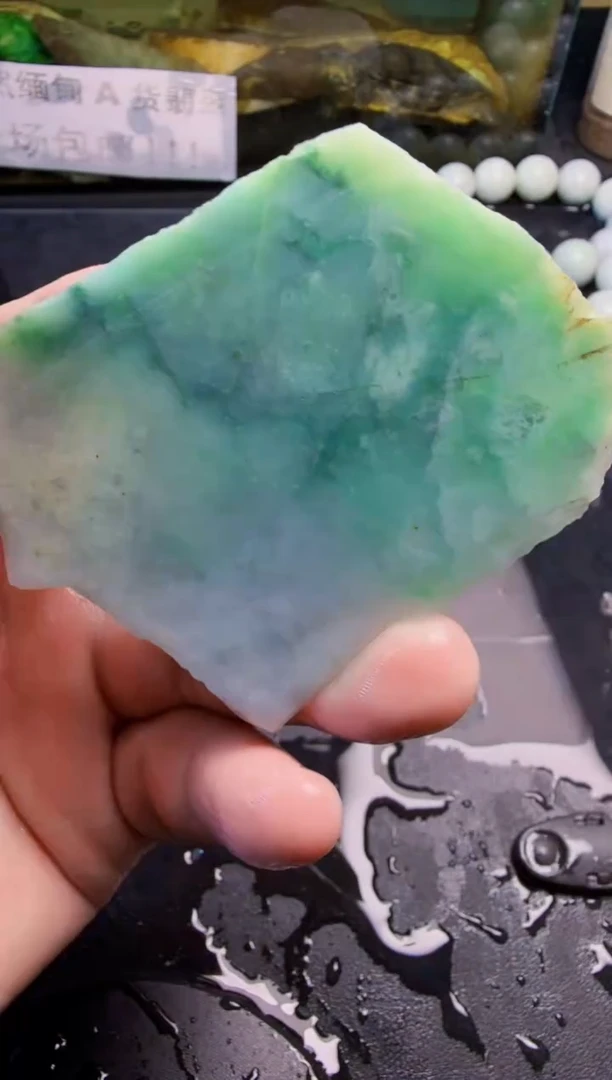 未镶嵌挂件翡翠天然翡翠064