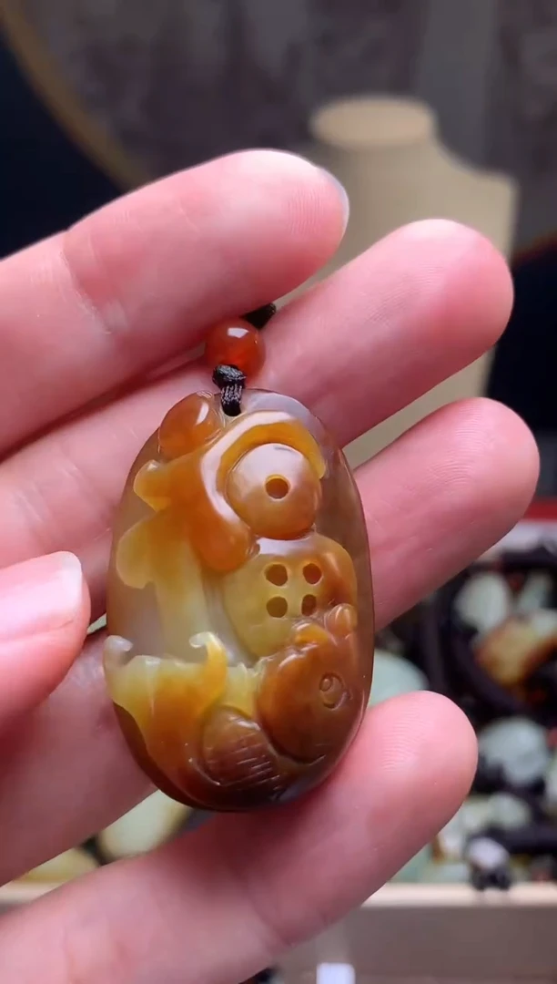 颈饰未镶嵌和田玉新疆料青海料清水和田玉吊坠