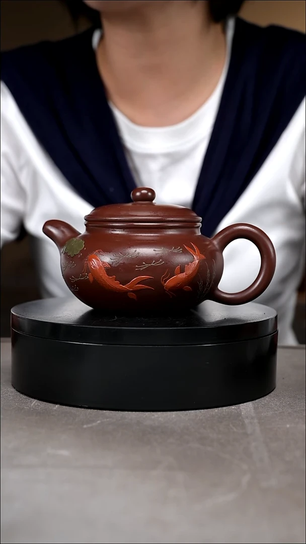 茶壶紫砂原矿紫砂容量350cc