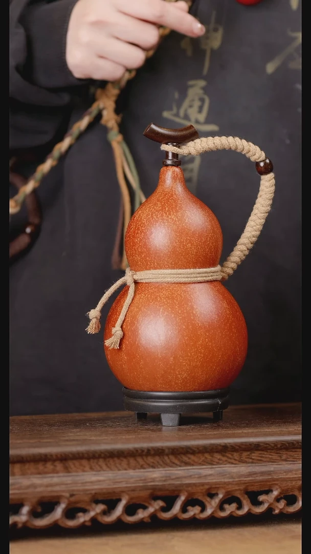 38号精品天然大漆酒葫芦一物一拍~