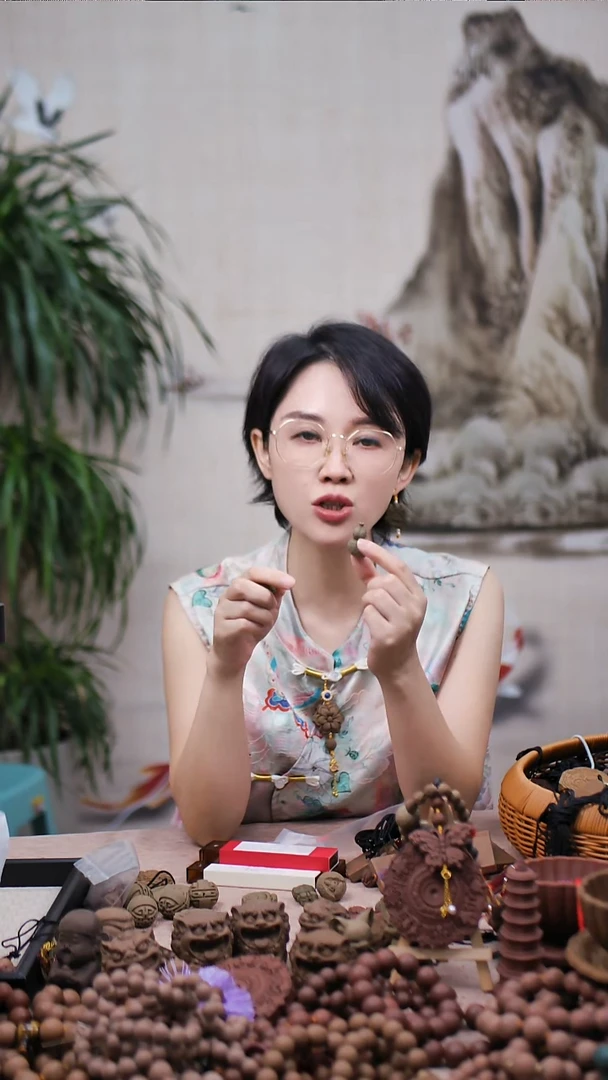 木香身丸 小莲花  耳钩款