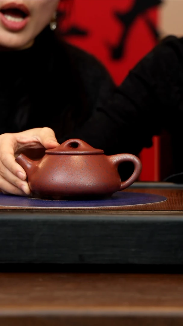 【闪购商品】紫砂茶壶CH 明砂料 石瓢 300cc