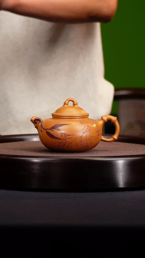 茶壶紫砂宜兴紫砂原矿壶