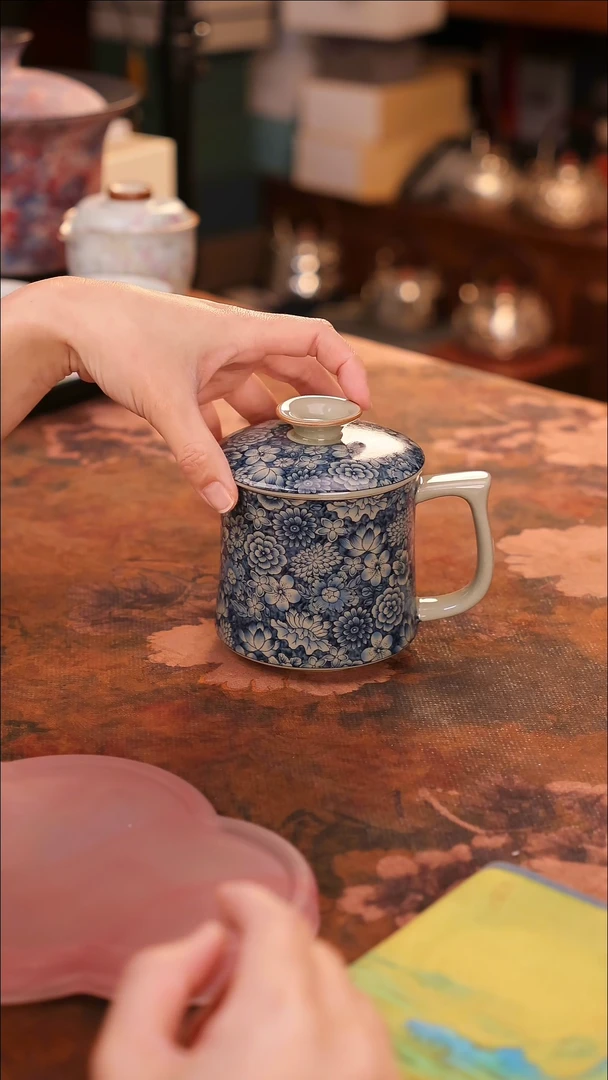 【闪购商品】陶瓷茶具（无礼盒无茶盘）@@A12030