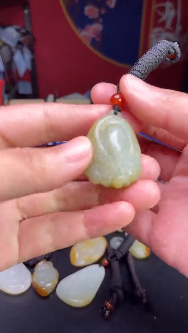 颈饰未镶嵌和田玉123