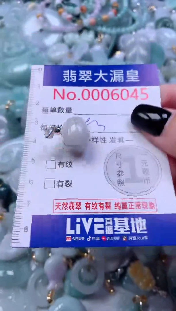 颈饰未镶嵌翡翠6045