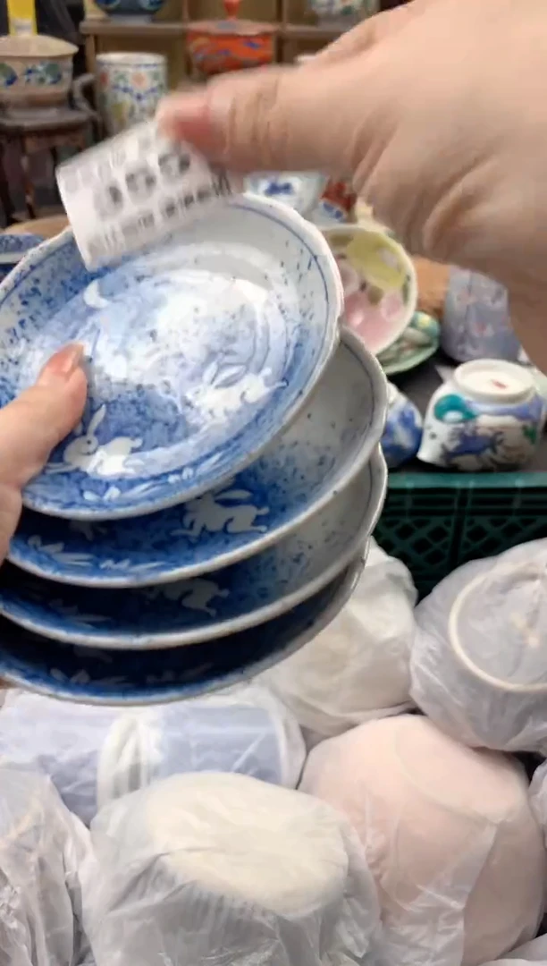 瓷片二*蛋355号九姑娘工艺品瓷器