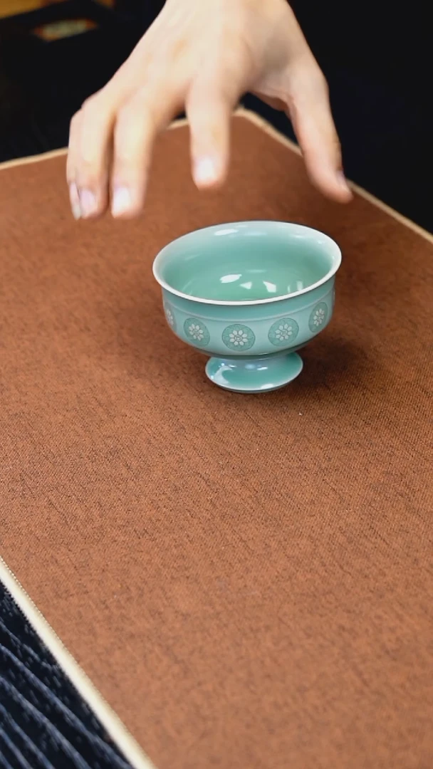 青瓷手工茶器包邮