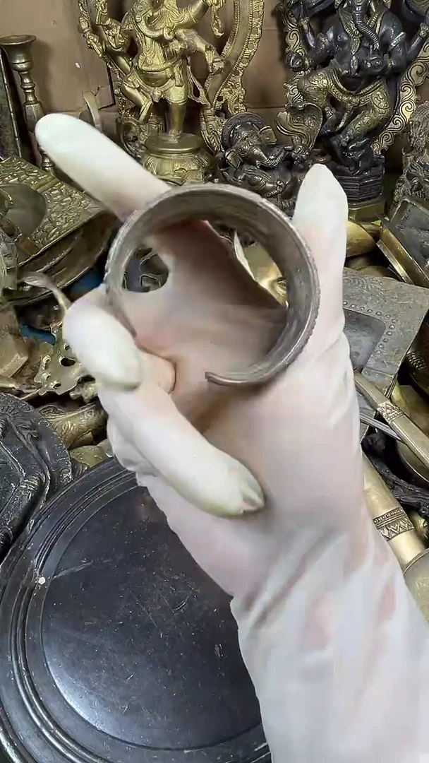 蓝**云亿锦铜回流铜器摆件8