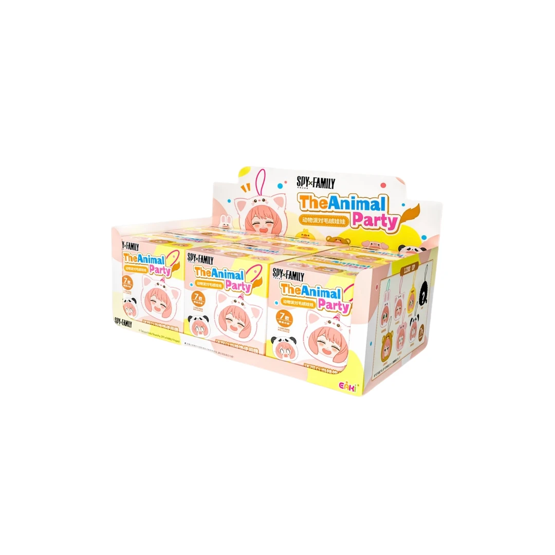 异奇 间谍过家家 动物派对毛绒娃娃 潮玩手办盲盒/代拆DM