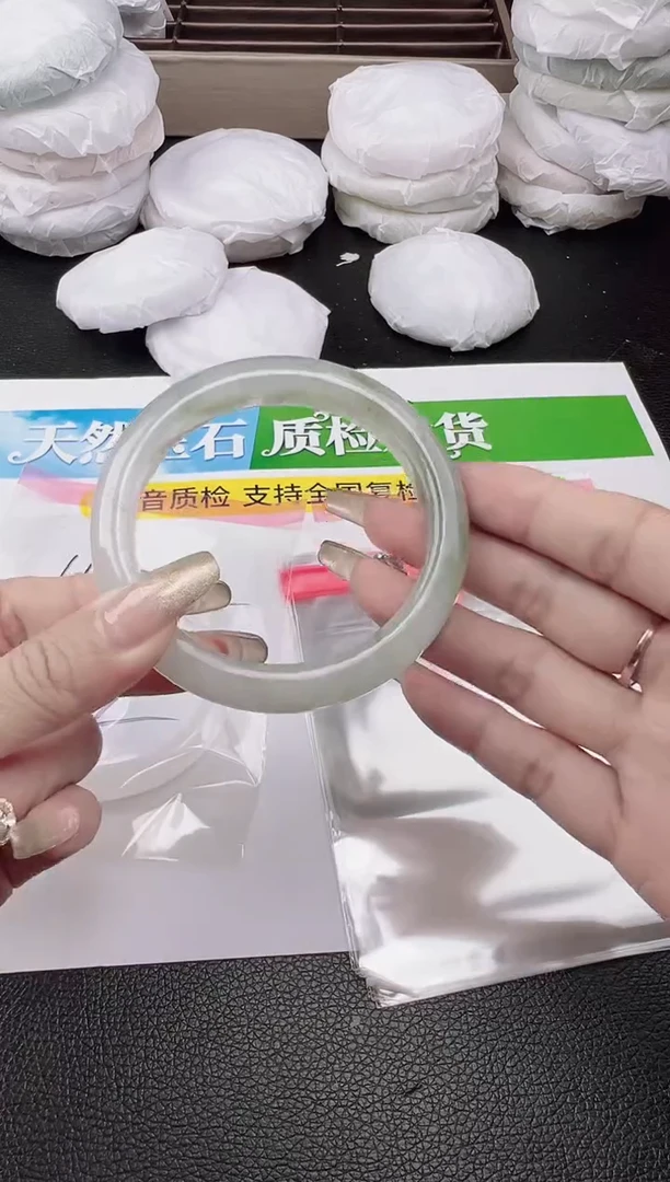 未镶嵌手镯石英质玉圈口 58 59