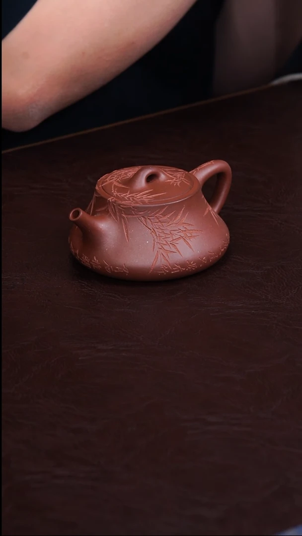 茶壶紫砂柱础石瓢