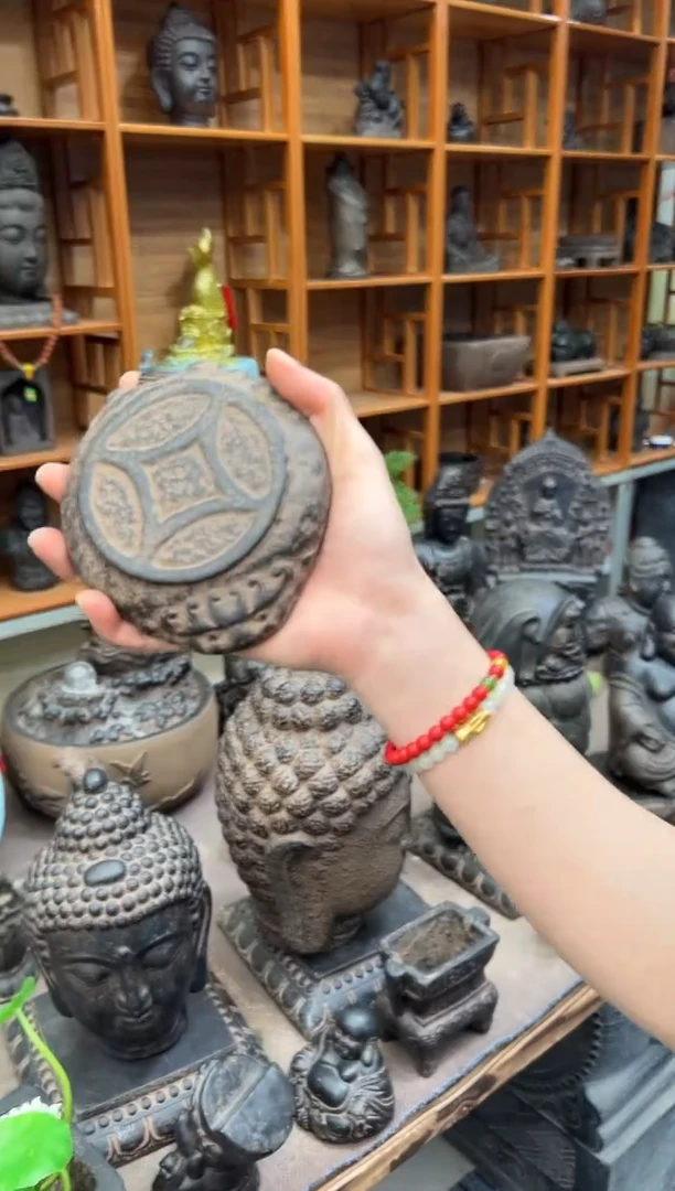 陶土【火山泥】金蟾小底座