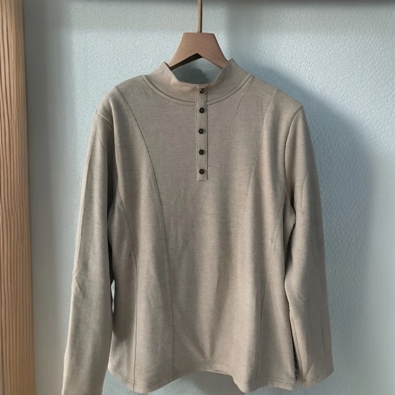 女款百拍时尚加绒保暖上衣4207