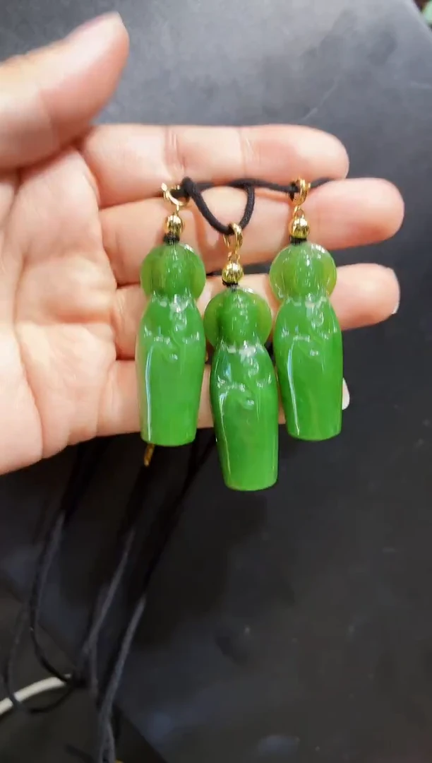 套链未镶嵌和田玉46MM多样性发一